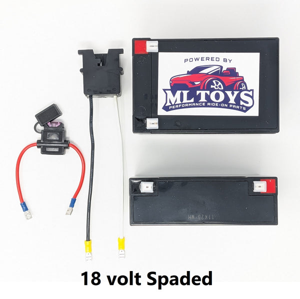 Power wheels 18v battery upgrade sale