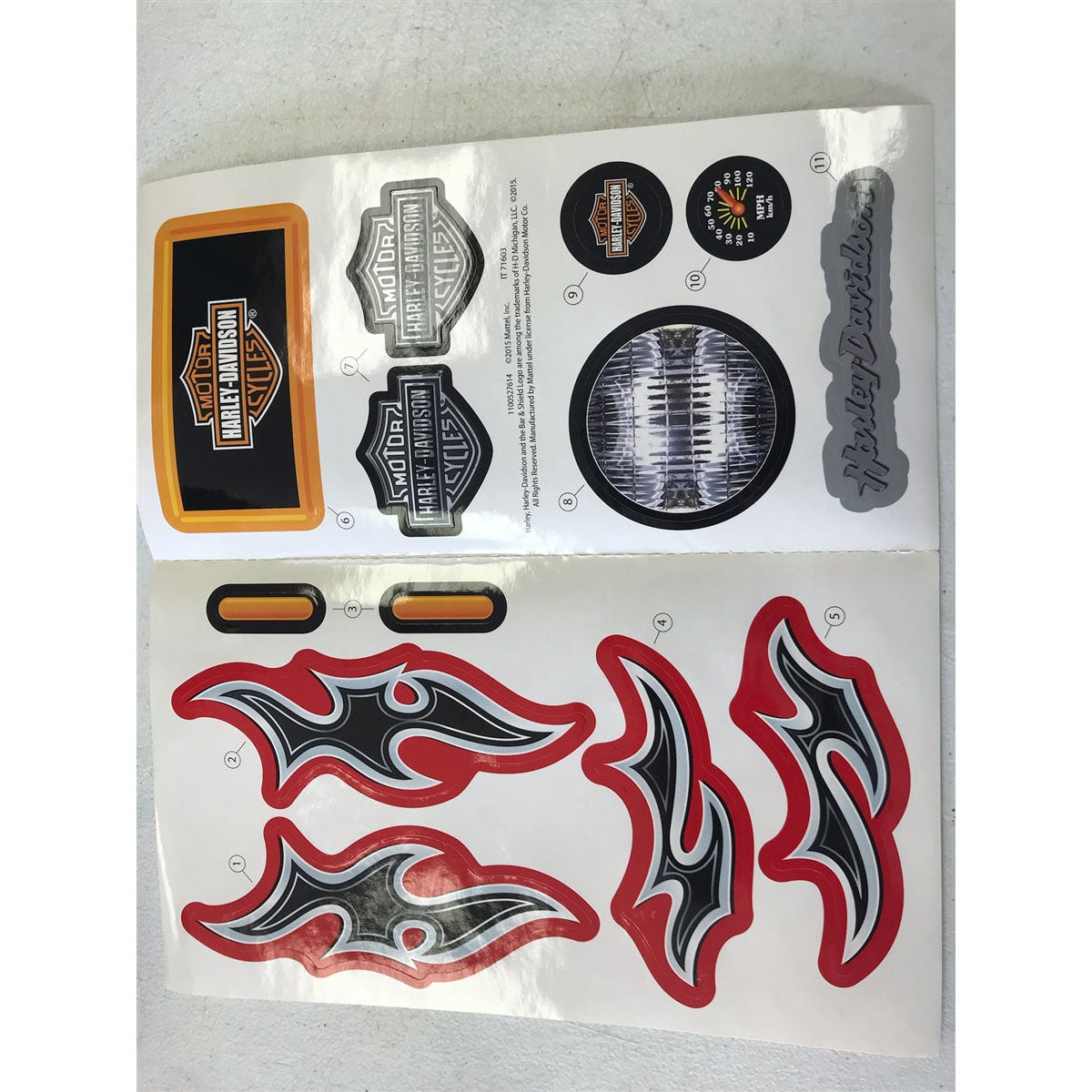 30 store Harley Davidson Stickers