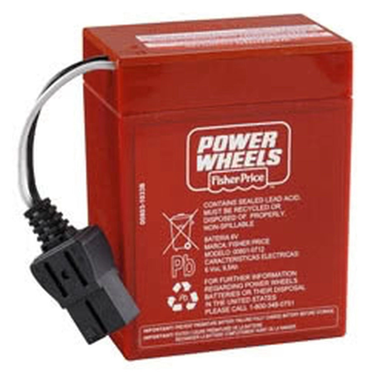 Power wheels red battery on sale